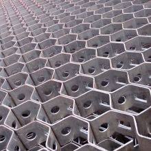 304H Stainless Steel Hexmesh With Bonding Holes /1