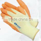 RS SAFETY Seamless Knitting 10gm Gardening Glove With Textured Latex Coated Glove Palm thumbnail-1