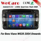 Wecaro WC-MB7507 Android 4.4.4 gps navigation 1080p for Benz Viano w639 in dash car dvd player 2004 - Onwards OBD2