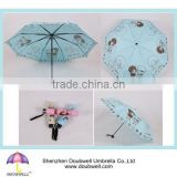 promotion 3 fold cheap umbrella for gift umbrella