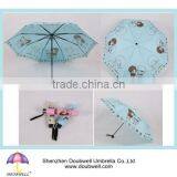 Promotion 3 Fold Cheap Umbrella for Gift Umbrella