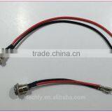 5.5x2.1mm 2PIn Female Mount Power Jack Socket To 0.8mm Tab Wire Harness thumbnail-2