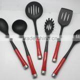 6PCS S/S+PP HANDLE NYLON KITCHEN TOOL SET, RED & HEAVY & BRIGHT TOOLS thumbnail-2