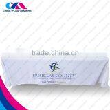 Cheap Custom Logo Trade Show Blank Tablecloth thumbnail-3