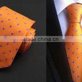 100% Silk Man's Dot Solid Tie Causual Business Wedding Party Luxury Necktie thumbnail-5