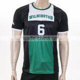 shirt sleeve NO.6 team all over printing sublimation football shirts