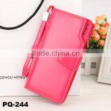 Baellerry Women Many Candy Colors Red Clutch Bifold Purse Wallet thumbnail-1