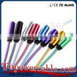 3.5mm Stereo Male To Female Headphone Jack To Aux Input Extension Audio Cable thumbnail-4