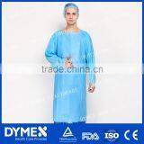 Disposable High Quality CPE Surgical Patient Gown for Medical Supplies
