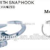 Hot Sell Carabiner Wholesale Square Collar Hook With Snap Hook In China Rigging Manufacturer thumbnail-2