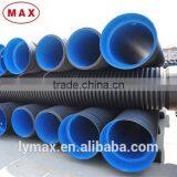Free Samples Available SN8 400mm HDPE Double Wall Corrugated Drainage Pipe Fittings China Supplier