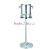 Stainless Steel Ice Bucket With Stand/Large Champagne Ice Bucket for Bar