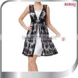 Sexy Lady Backless Women Black Sleeveless Evening Party Cocktail Slim Lace Mini Dress