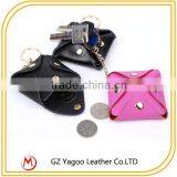 High Standard Custom Leather Coin Key Wallet thumbnail-2