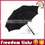 Large Black Stick Umbrella,golf umbrella wholesal