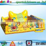 Giant Inflatable Amusement Park, Hot Sale Inflatable Fun City for Sale, Fun City for Kids