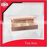 Wholesale Wooden Tea Box With 8 Compartments
