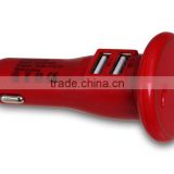 custom usb car charger with 5v 1.1A micro USB FROM china distributor