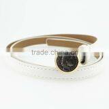 2015 NEW PU Fashion Girls Dresses Belt With Ebossed Bronze Buckles in Yiwu thumbnail-4