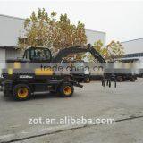 SDLG Made 6tons Wheel Excavator ZE906W Cheap for Exporting thumbnail-4