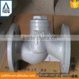 2015 TKFM Hot Sale City Water Supply Pipeline Use Ductile Iron Cast Iron Flanged Swing Check Valve thumbnail-3