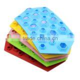 Hot Sale High Quality BPA Free Diamond Shape Silicone Ice Cube Trays thumbnail-6