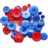 DIY Christmas Decorative Buttons, Decoration Round Resin Buttons