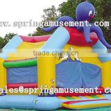 Inflatable octopus bouncy castle SP-AB008