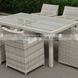 High-grade outdoor garden furniture dining table and chair wicker dining set rattan dining set                        
                                                Quality Choice
                                                                    Suppl