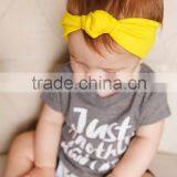 (CA301#-more colors)The newest fashion cotton baby headband for children