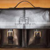 2016 New Design Custom Genuine Leather Laptop Bag, Top Grain Briefcase for Business Laptop Bag,fashion Cattlehide Laptop Bag thumbnail-2