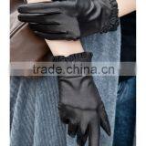 Fashion Leather Glove for Winter in Lixian