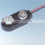 9V Black Plastic Material Assembly Type Battery Snap thumbnail-1