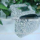2016 New Arrival Makeup Bag Leopard Print PVC Cosmetic Bag Sexy Lady Bag With Mirror thumbnail-5