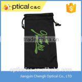 Beauty Custom Silk Screen Printed Microfiber Glasses Bag