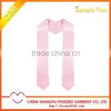 Hot Sell Pink Graduation Stoles thumbnail-1