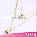 Fashion Three Layer Pearl Gold Necklace Designs Quality Choice thumbnail-3