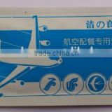 Disposable Single Piece Airline Hand Wipe With CE FDA Certificates