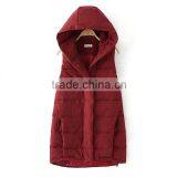 Woman Clothing Contemporary Hooded Jacket Cotton Vest thumbnail-4