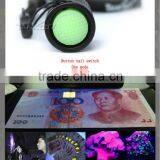 Mini UV Light Money Detector Solar Powered Led Flashlight Keychain thumbnail-5