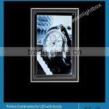 Slim Acrylic LED Display Light Box 6mm Thickness