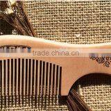 Popular Wholesale Wood Comb Hand Made Wood Comb