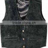MOTORCYCLE LEATHER WAISTCOAT , buffalo leather vest winter leather vest men leather biker vest