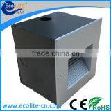 2.2W Wall Mounted Recessed Decorative Modern Indoor and Outdoor LED Wall Light thumbnail-1