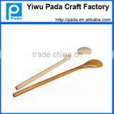 Wooden Coffee Tea Spoon Kusunoki Lines Long Handle Spoon thumbnail-4