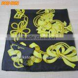 Test!! 18m/m Twill Large Square Silk Scarf thumbnail-1