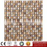 IMARK Mosaic Tile by Gold Foil Glass Mosaic Tiles, Spray Mosaic Tiles, Marble Mosaic Tiles Code IXGM8-001