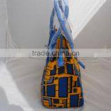Africa Wax Fabric Lady Handbags , Designer Africa Women Bags thumbnail-3