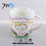 Lovely Ceramic Mug With Cartoon Pattern thumbnail-3