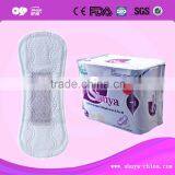 155mm Popular Lady Menstrual Pads With Anion Chip
